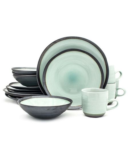 Diana 16 Piece Modern Dinnerware Set