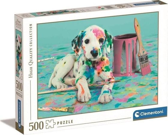 Clementoni CLE puzzle 500 HQ The Funny Dalmatian 35150