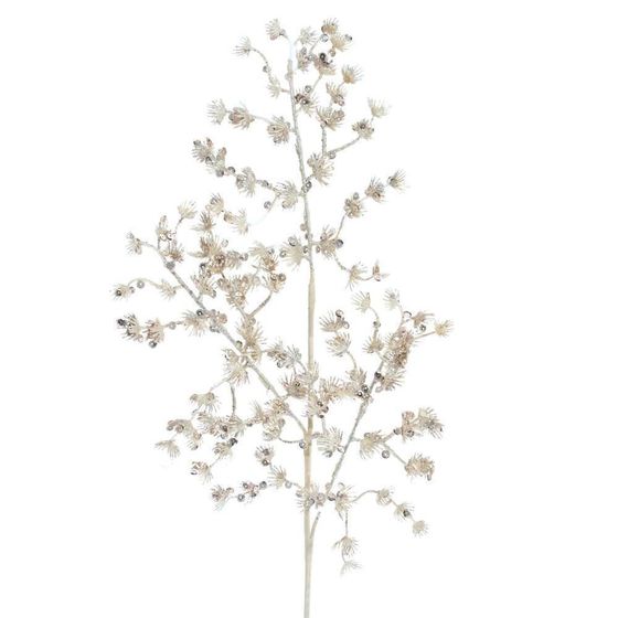 !09 Изделие декоративное "Цветы", L15 W7 H40 см, 4в.