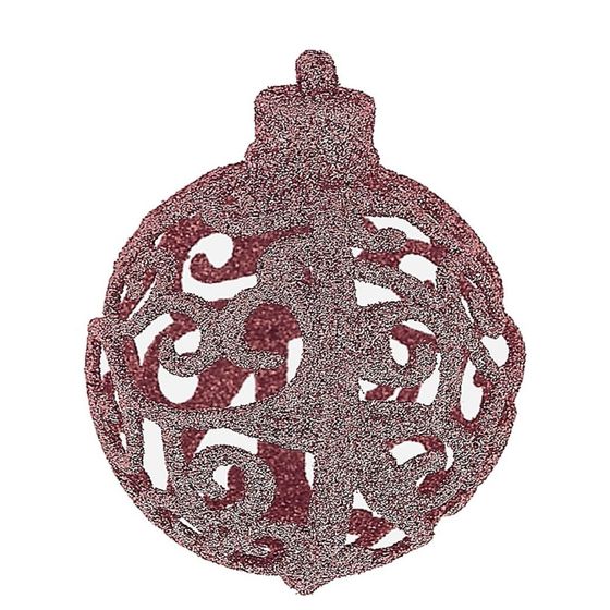 Набор из 30шт Украшение новогоднее &quot;Шар&quot;, D 6 см, L6 W6 H7 см