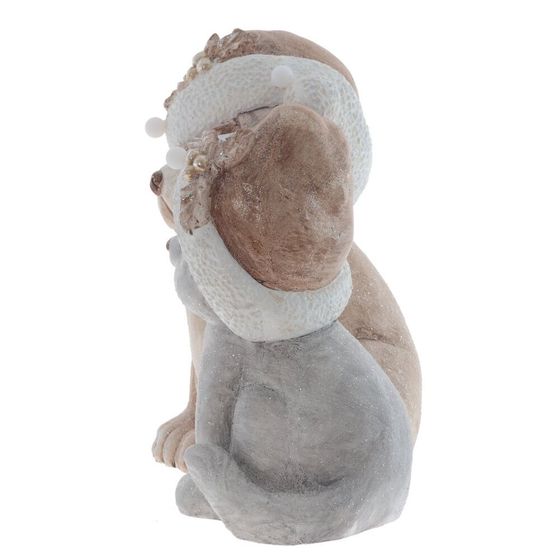 Фигурка декоративная с подсветкой &quot;Собачки&quot;(3хААА, н/п), L39 W23 H39 см