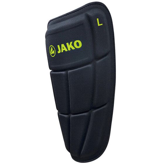 Jako Schienbeinschoner Prestige Kevlar Solo - Schwarz/lime Gr. M