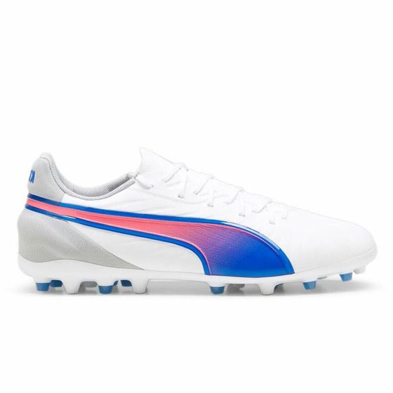 Футбольные бутсы Puma King Match Mg для взрослых белые
