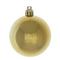 Набор из 6шт, Украшение новогоднее Шар &quot;Снежок золотой&quot;, D6 см, L17,5 W6 H11,5 см