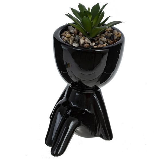 Цветочная композиция &quot;Суккулент&quot;, L8,5 W10 H13,5 см, 4в.