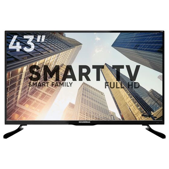 Телевизор LED 43&quot; Soundmax SM-LED43M02S SMART