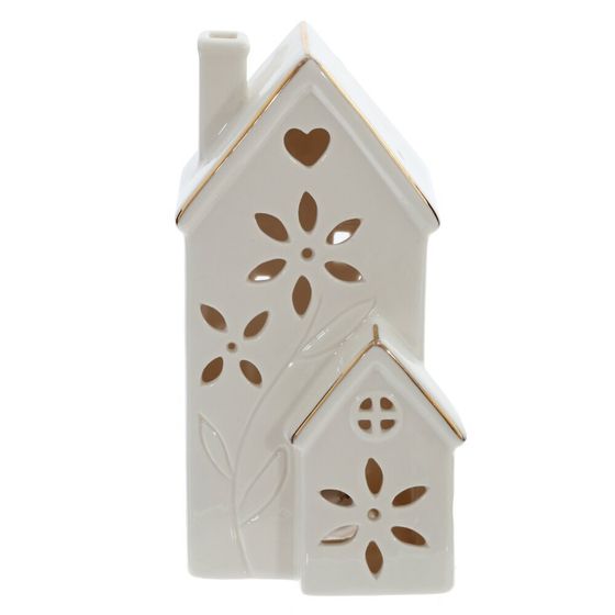 Фигурка декоративная &quot;Дом&quot; (подсветка, 3xLR44 н/п), L7,, L7,5 W6,5 H14 см