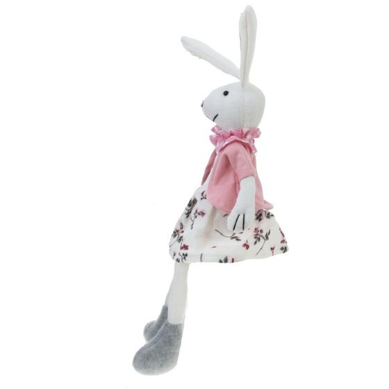 Игрушка набивная &quot;Заяц&quot;, L13 W10 H43 см, 2в.