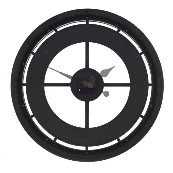 Часы настенные декоративные, Д50,5 Ш5 В50,5 см, (1xАА не прилаг.)