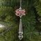 Украшение новогоднее "Подвеска", L4,5 W4,5 H16 см