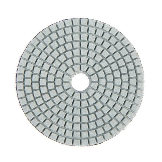 Алмазный гибкий шлифовальный круг ТУНДРА &quot;Черепашка&quot;, для мокрой шлифовки, 100 мм, № 200