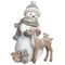 Фигурка декоративная "Снеговик", L12 W9,5 H17 см