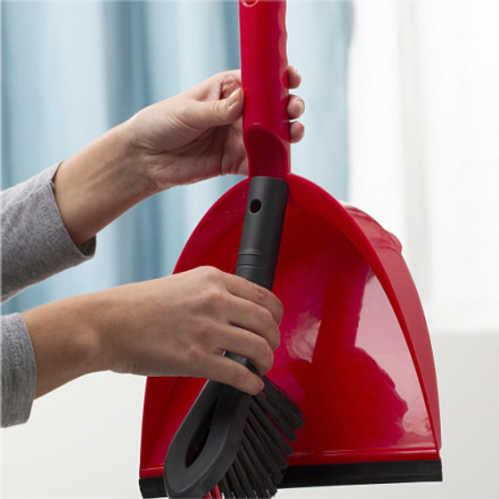 Набор 2в1 совок  щетка с короткой ручкой