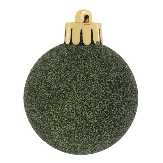 Набор из 24шт Украшение новогоднее "Шар", D 6 см, L6 W6 H7,5 см