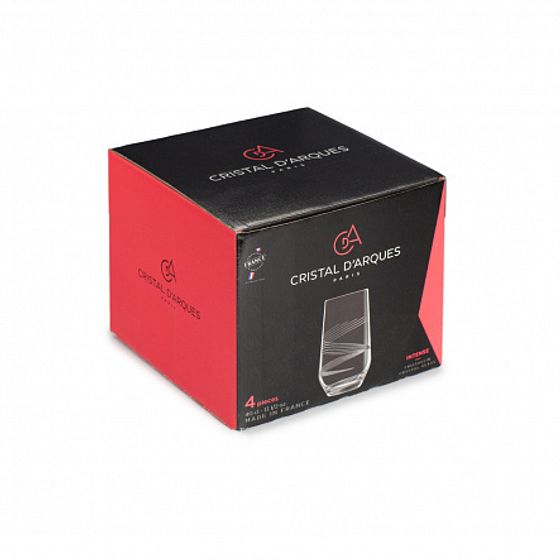 Набор стаканов INTENSE 4шт 400мл