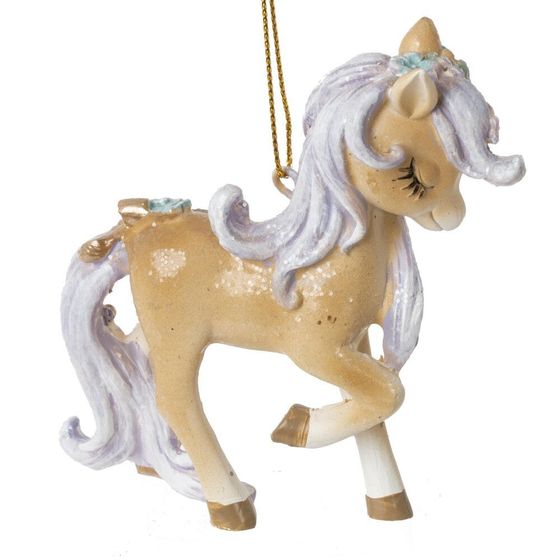 Фигурка декоративная подвесная &quot;Лошадка&quot;, L7,5 W2 H8,5 см