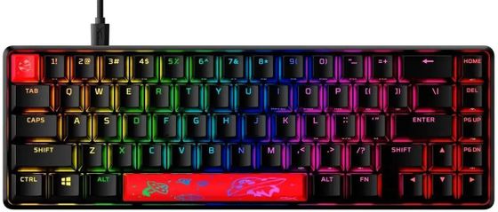 Клавиатура HyperX Alloy Origins 65 игровая черный (4P5D6AA#ABA)