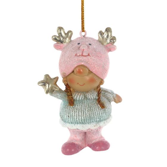 Фигурка декоративная &quot;Дети&quot;, L4,5 W3,5 H8 см, 6в.