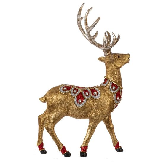 Фигурка декоративная &quot;Олень&quot;, L21 W14 H33 см