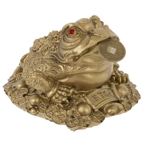 Фигурка декоративная &quot;Лягушка денежная&quot;, L9 W8,5 H6,5 см
