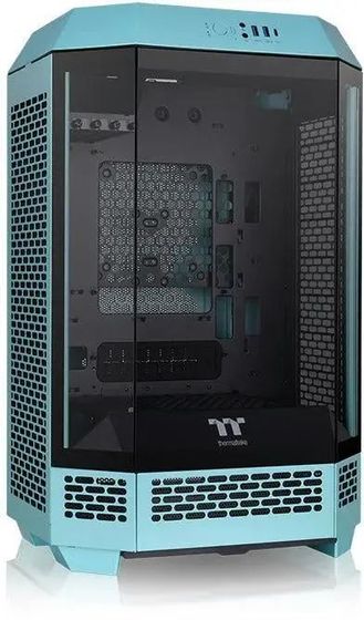 Корпус Thermaltake The Tower 300 голубой без БП MicroTower miniITX (CA-1Y4-00SBWN-00)