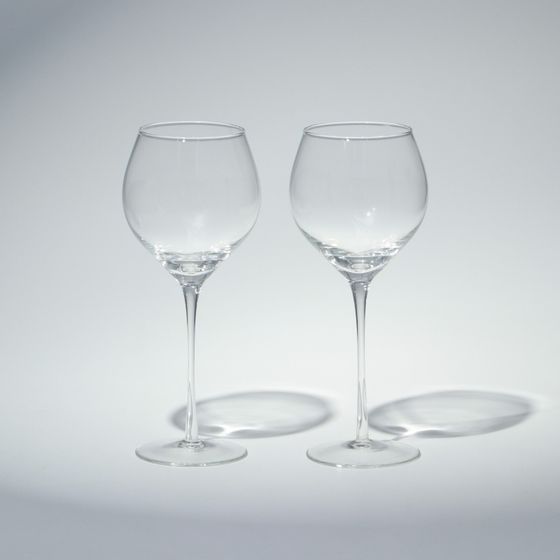 Набор бокалов для вина Red wine glass set, стеклянный, 250 мл, 2 шт