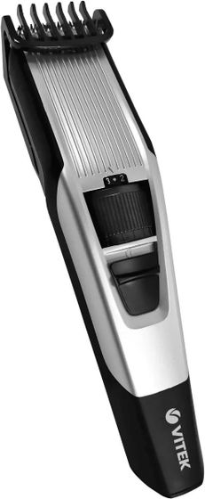 Триммер Vitek Midnight VT-2565 сеть/аккум. (насадок 1шт) черный/серебристый