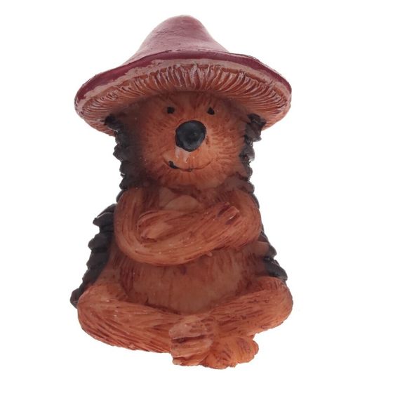 Фигурка декоративная &quot;Ежик&quot;, Д3,5 Ш3,5 В4,5 см, 2в.