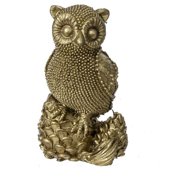 Фигурка декоративная &quot;Сова&quot;, Д4 Ш2,5 В6 см, 2в.
