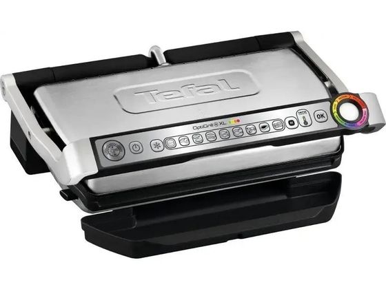 Электрогриль Tefal GC722D34 Optigrill+ XL 2000Вт черный/серебристый