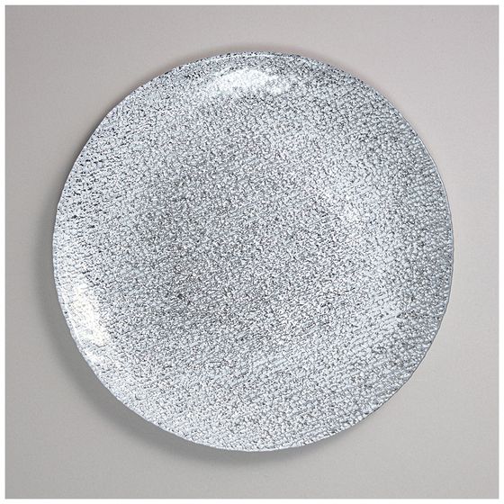 ТАРЕЛКА ОБЕДЕННАЯ &quot;SHINE SILVER&quot; 27 СМ