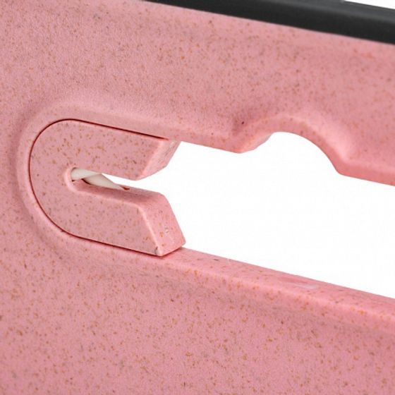 Доска разделочная FIBER 28x37см с ножеточкой, pink