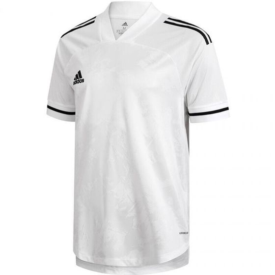 Мужская спортивная футболка белая T-shirt adidas Condivo 20 M FT7255