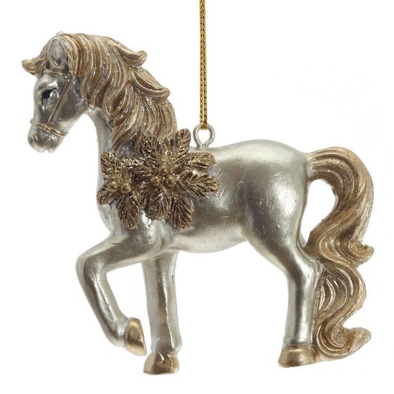 Фигурка декоративная подвесная &quot;Лошадка&quot;, L7,5 W2,5 H8 см