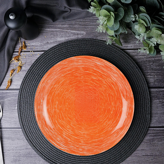 Тарелка десертная БРАШМАНИЯ ОРАНЖ 20.5см