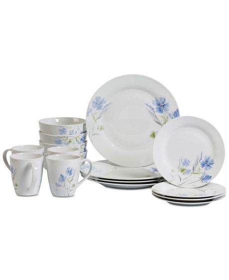 Wildflower 16-Pc. Dinnerware Set, Service for 4