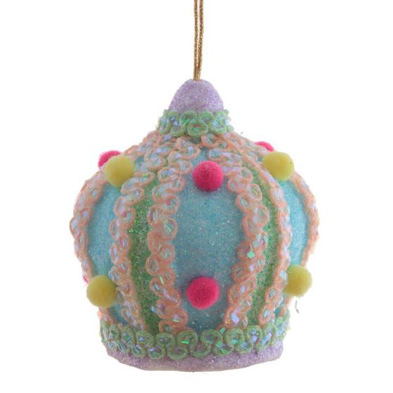 Изделие декоративное подвесное &quot;Корона&quot;, L8 W8 H9 см, 2в.