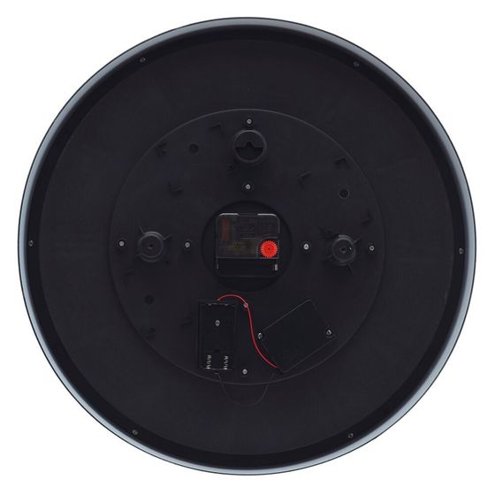 Часы настенные декоративные (3xАА н/п), L39,5 W7 H39,5 см