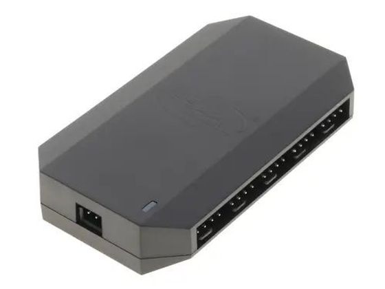 Разветвитель питания вентиляторов Deepcool FH-10, 10x4-pin, черный (DP-F10PWM-HUB)