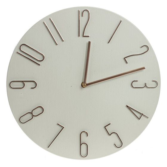 Часы настенные декоративные, Д35,5 Ш2,5 В35,5 см, (1xАА не прилаг.), 2в.