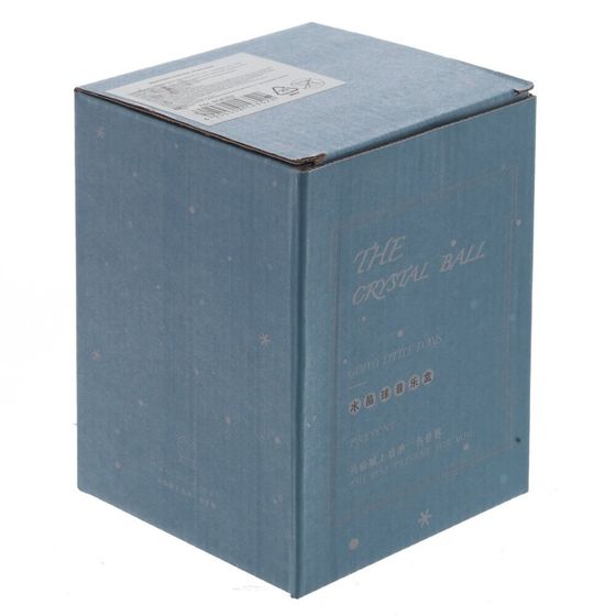 Фигурка декоративная &quot;Ангел&quot; в стекл шаре (муз, подсвет, 2xAAA н/п), D8 см, Д9 Ш9 В12,5 см