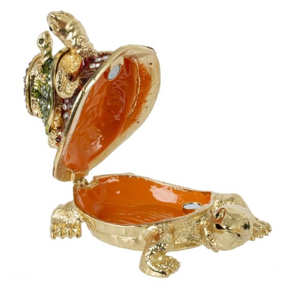 Шкатулка &quot;Черепахи&quot;, L11,5 W7,5 H7,5 см