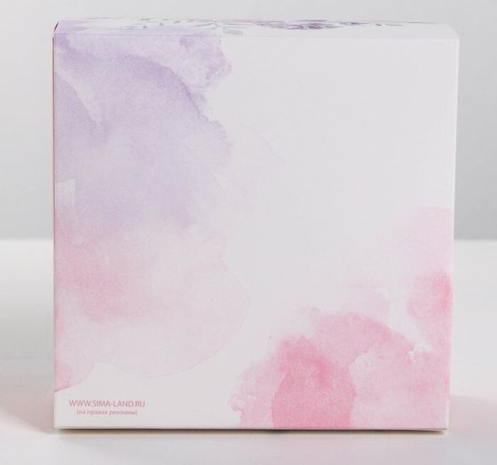 !Коробка для сладостей 5 шутк «Порхай от счастья», 13 × 13 × 5 см.