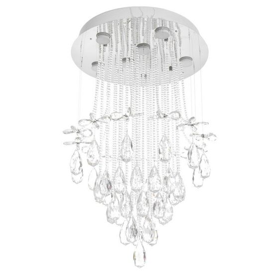 Светильник каскад &quot;Алетта&quot; 7xLED хром 50х50х86см BayerLux