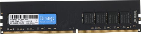 Память DDR4 16Gb 2666MHz Kimtigo KMKU16GF682666 RTL PC4-21300 CL19 288-pin 1.2В single rank Ret