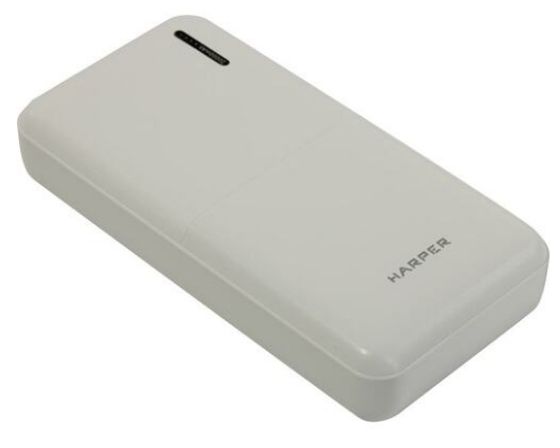 Портативный аккумулятор Harper PB-10011 white 10000 мАч 2xUSB