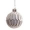 Украшение новогоднее "Шар", L6 W6 H8 см, 4в.