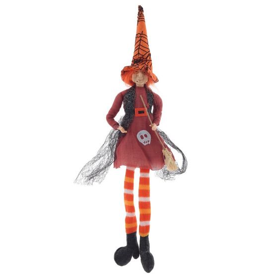 Игрушка набивная &quot;Баба-яга&quot;, Д11 Ш7 В48/24 см
