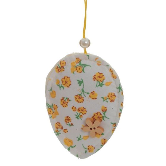 Изделие декоративное подвесное &quot;Яйцо&quot;, Д6 Ш1 В8 см, 2в.