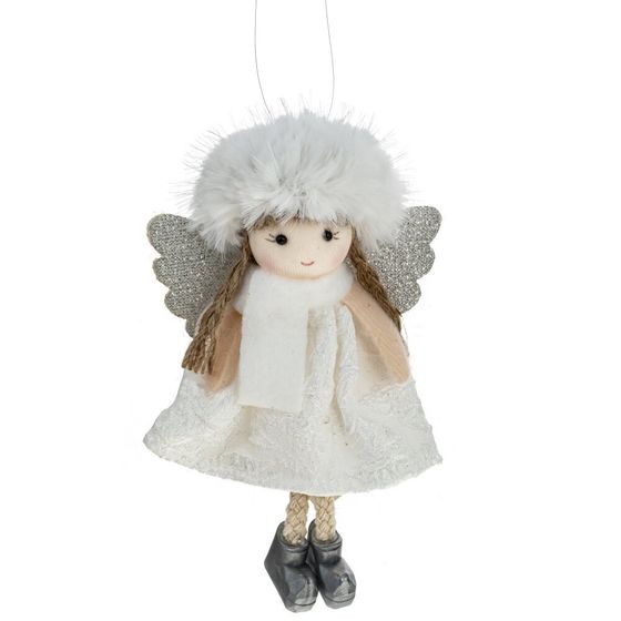 Изделие декоративное подвесное &quot;Ангел&quot;, L9 W4 H14,5 см, 4в.